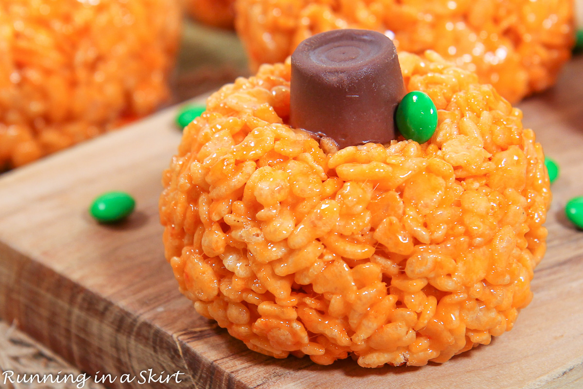 Easy 5-Ingredient Pumpkin Rice Krispie Treats: Subtle Fall Flavor