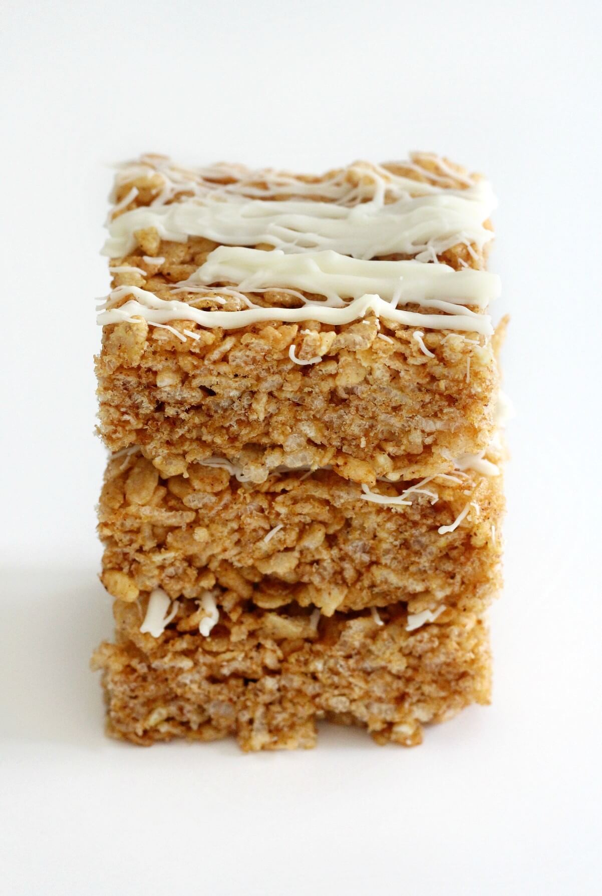 Quick Gluten-Free & Vegan Pumpkin Rice Krispie Treats Recipe
